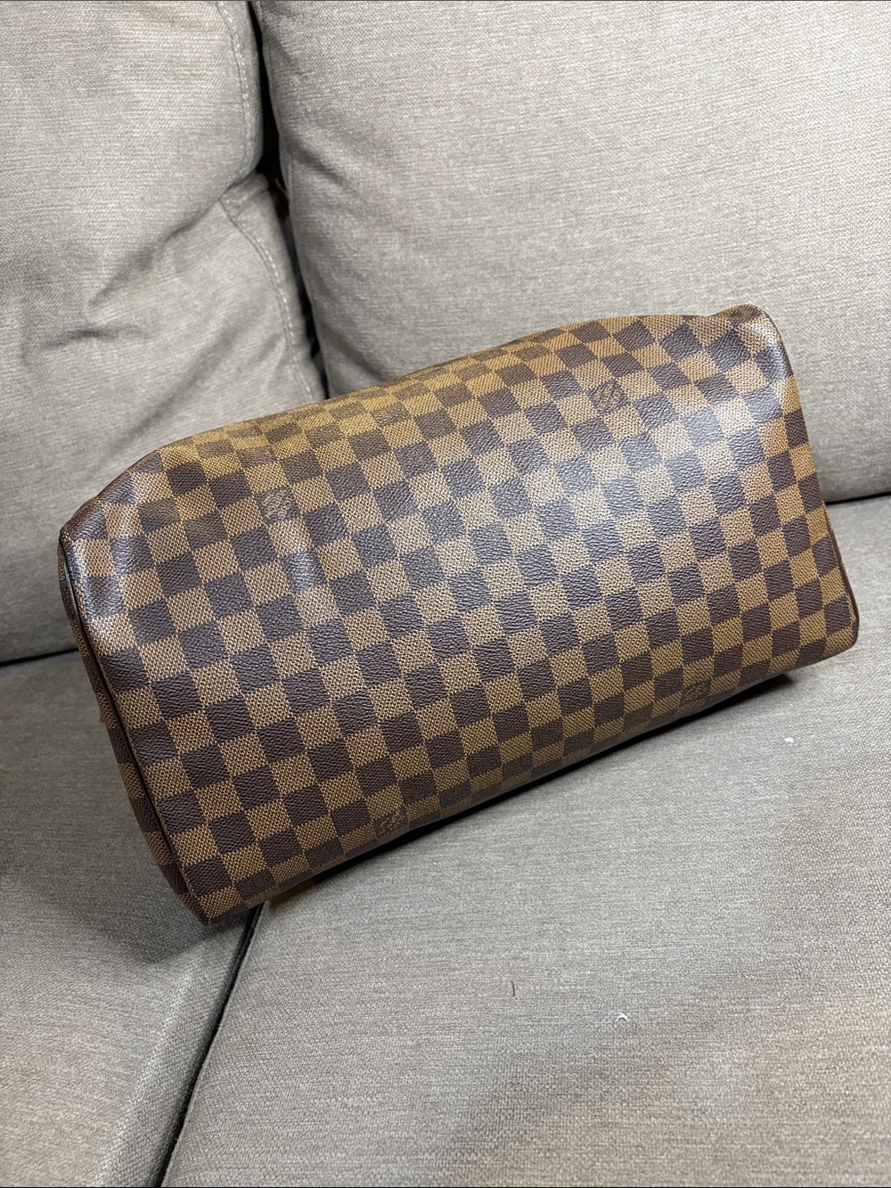 Louis Vuitton Damier Ebene Speedy 35 Authentic - Picture 5 of 16